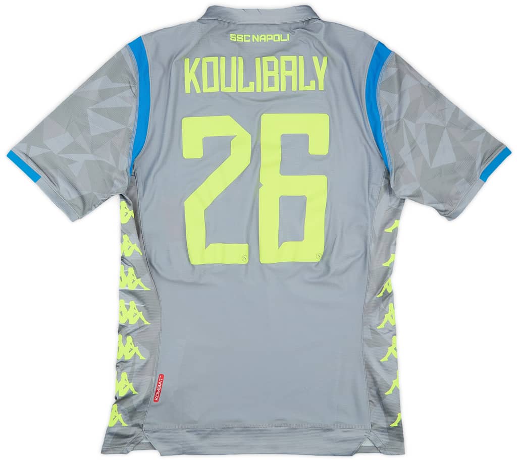 2018-19 Napoli Third Shirt Koulibaly #26 (XL)