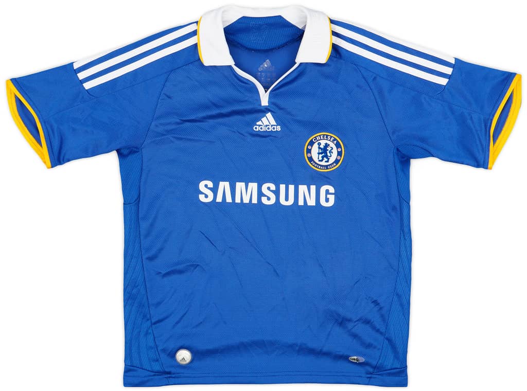2008-09 Chelsea Home Shirt - 8/10 - (M.Boys)