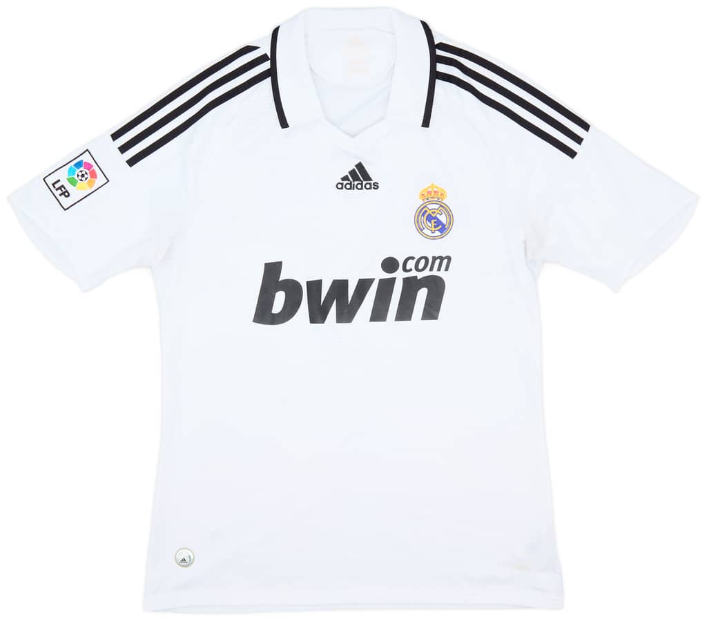 2008-09 Real Madrid Home Shirt - 5/10 - (M)