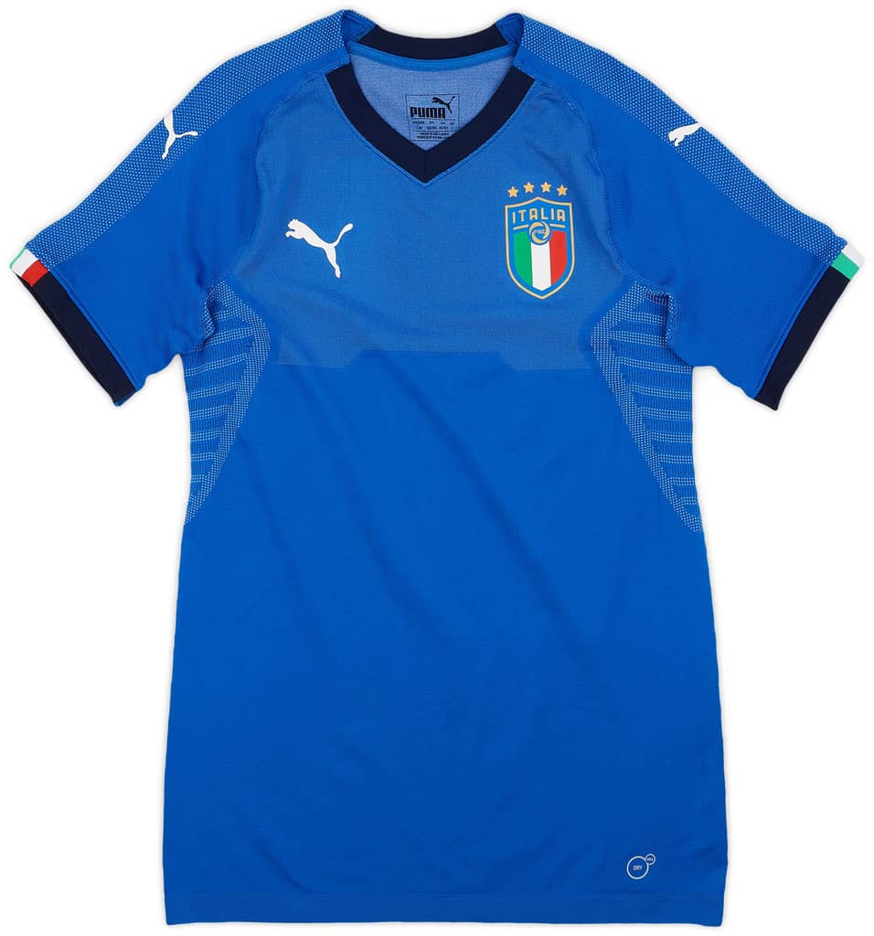 2018-19 Italy Authentic Home Shirt - 8/10 - (L)