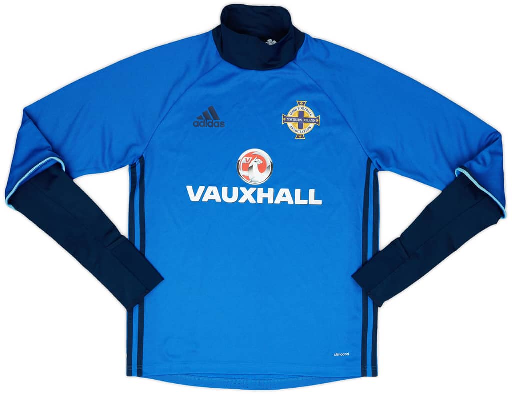 2015-16 Northern Ireland adidas Training Top - 9/10 - (S)
