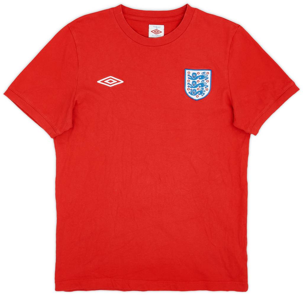 2010-11 England Umbro Cotton Tee - 7/10 - (M)