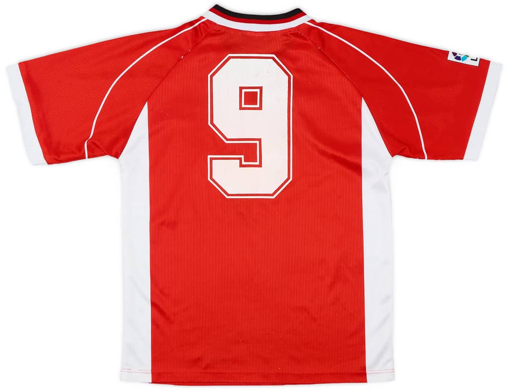 1999-01 Real Murcia Home Shirt #9 - 7/10 - (XL.Boys)