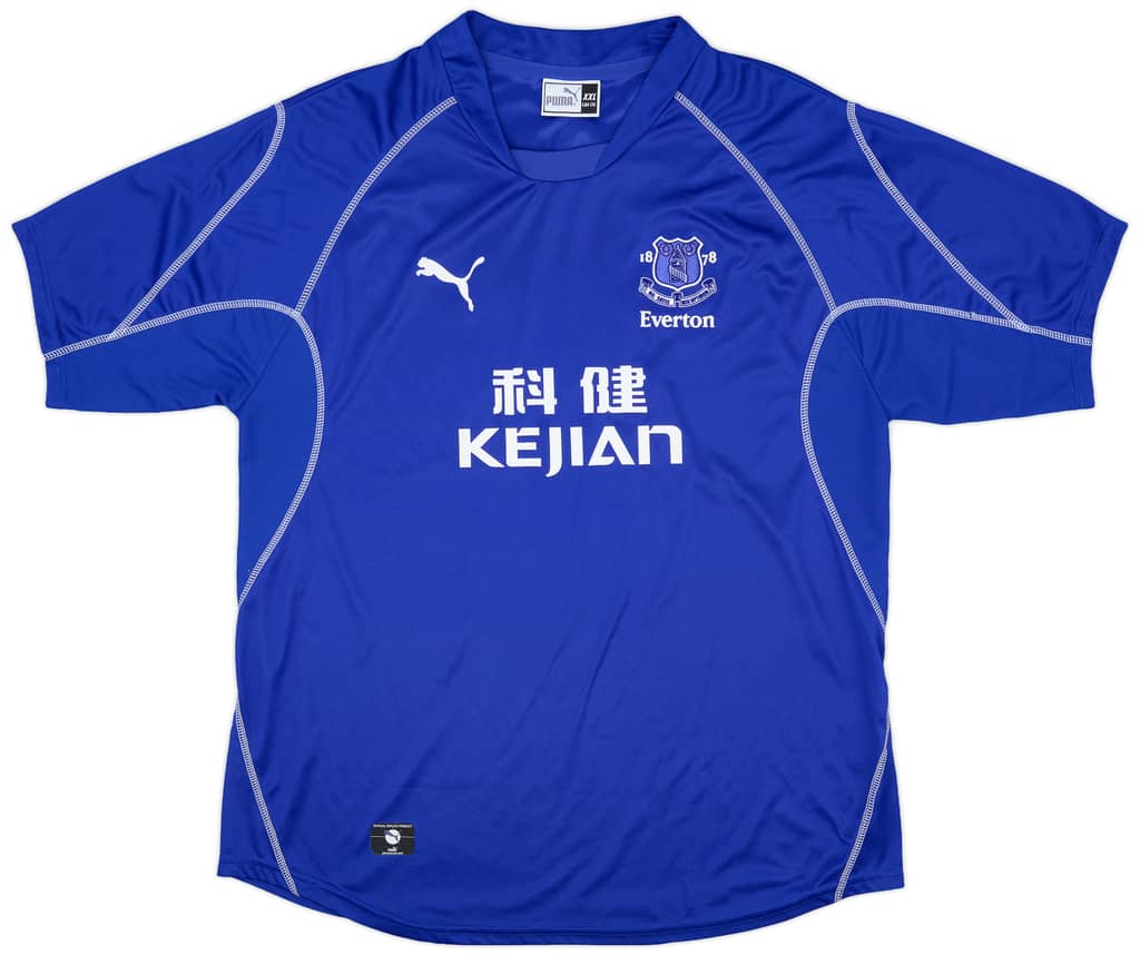 2002-03 Everton Home Shirt Rooney #18 - 9/10 - (XXL)