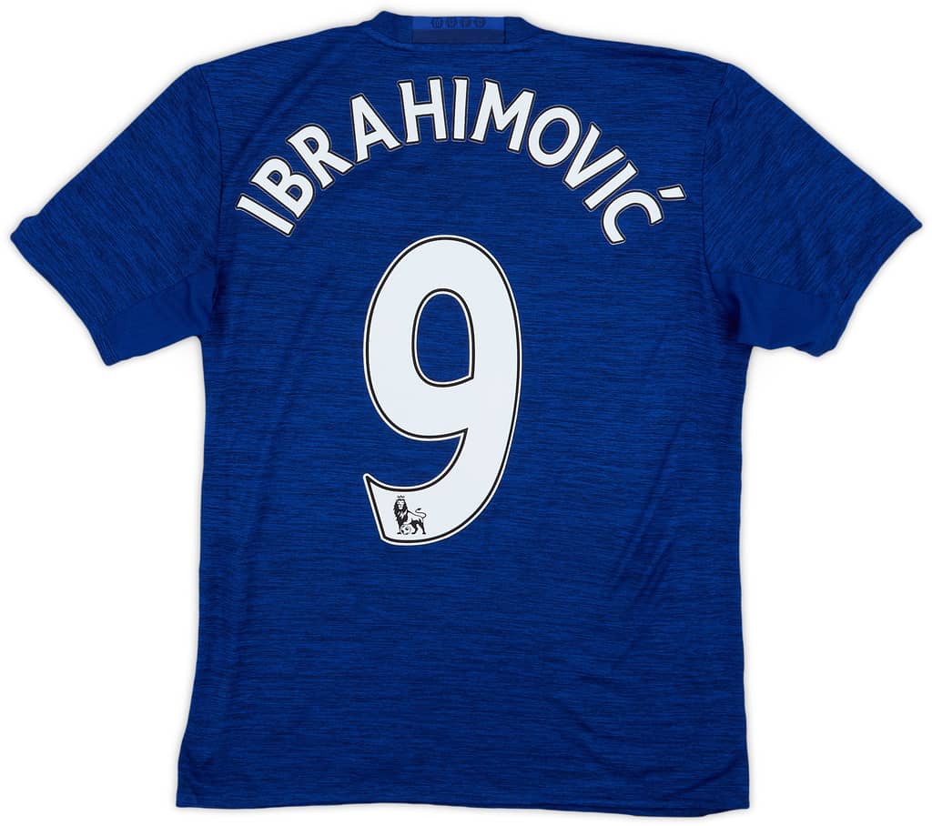 2016-17 Manchester United Away Shirt Ibrahimovic #9 - 9/10 - (S)