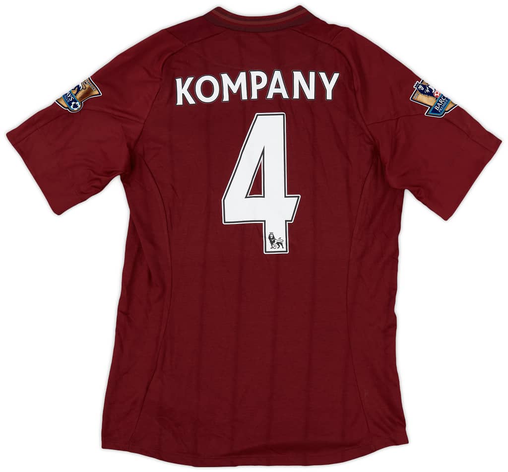 2012-13 Manchester City Away Shirt Kompany #4 (M)