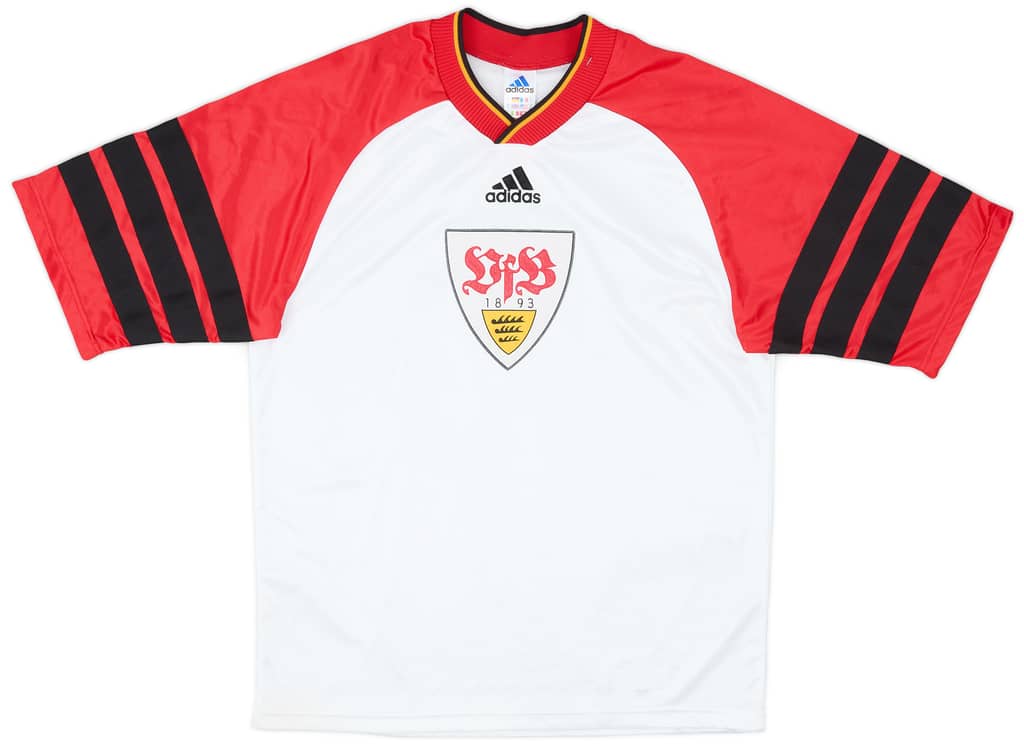 1998-99 Stuttgart adidas Training Shirt - 7/10 - (S)