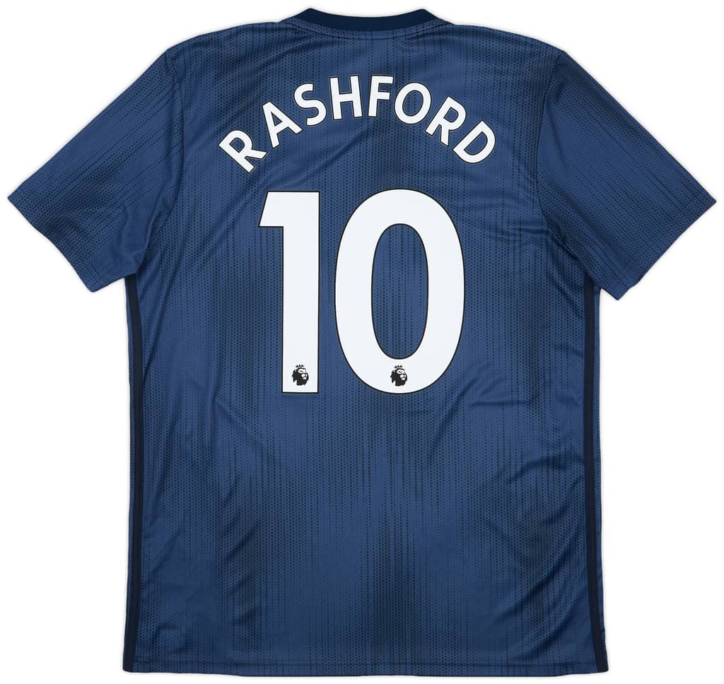 2018-19 Manchester United Third Shirt Rashford #10 - 9/10 - (L)
