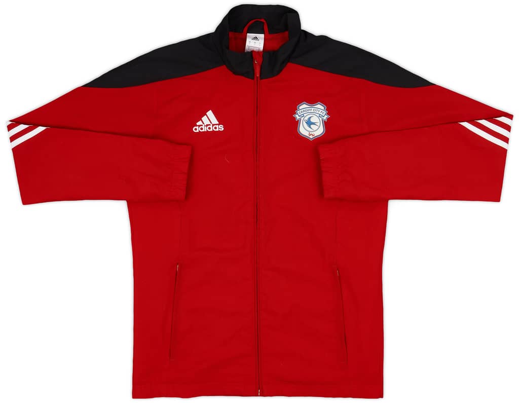 2015-16 Cardiff City adidas Track Jacket - 8/10 - (S)
