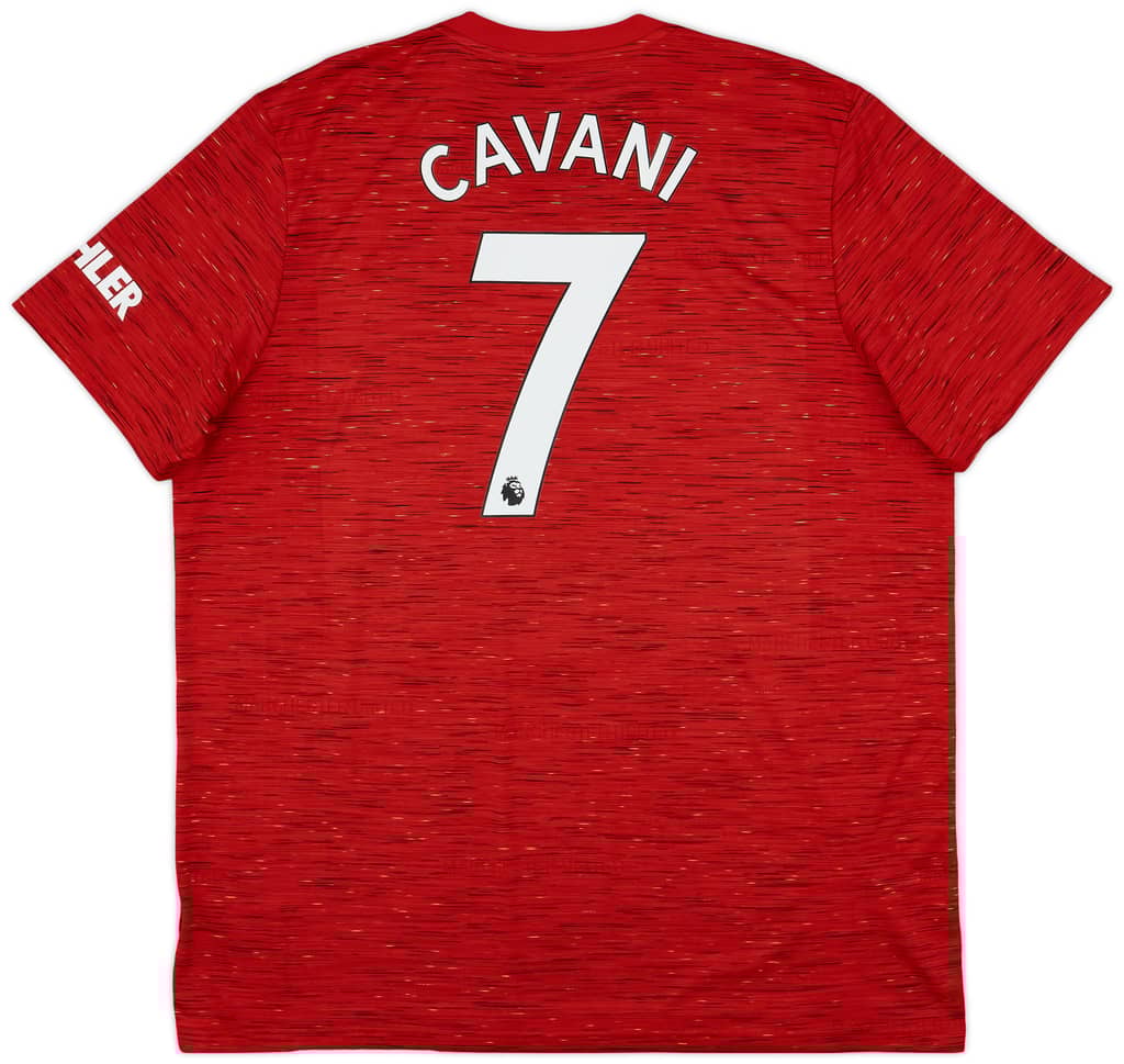 2020-21 Manchester United Home Shirt Cavani #7 - 10/10 - (XXL)
