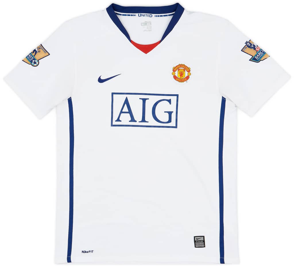 2008-10 Manchester United Away Shirt Rooney #10 - 6/10 - (XL.Boys)