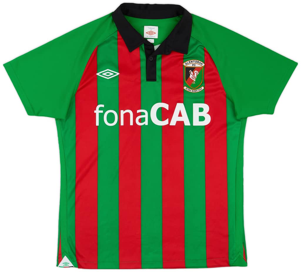 2010-11 Glentoran Home Shirt - 9/10 - (S)