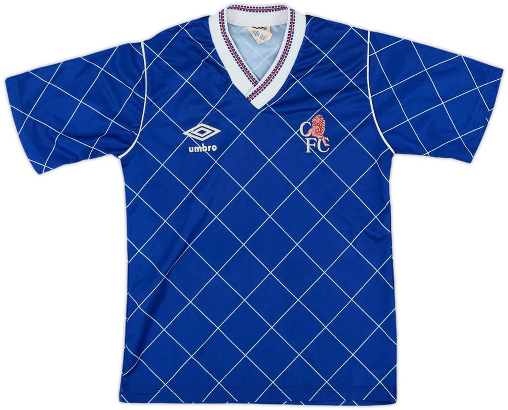 1987-89 Chelsea Home Shirt - 7/10 - (S.Boys)