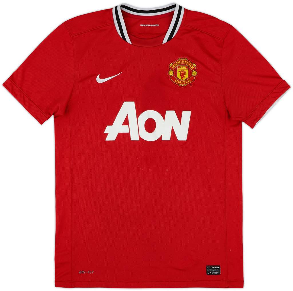 2011-12 Manchester United Home Shirt Rooney #10 - 5/10 - (M)
