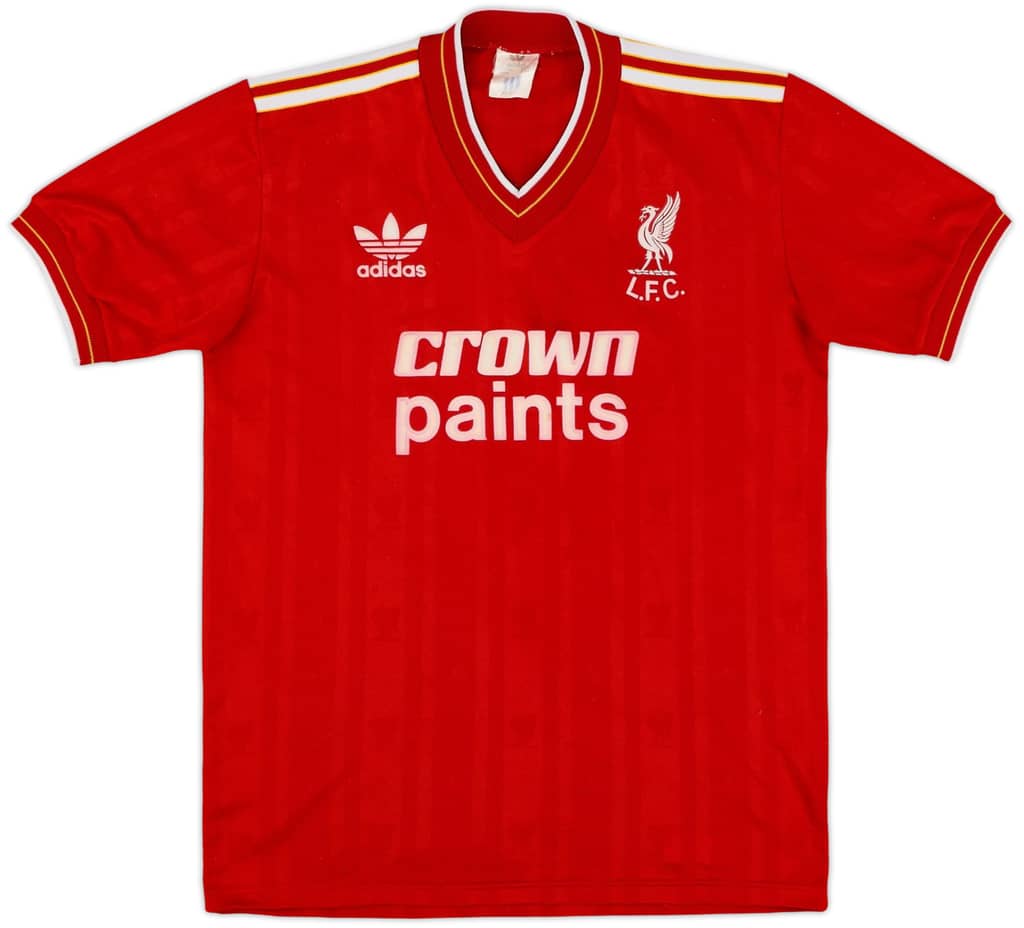 1985-87 Liverpool Home Shirt - 8/10 - (S)