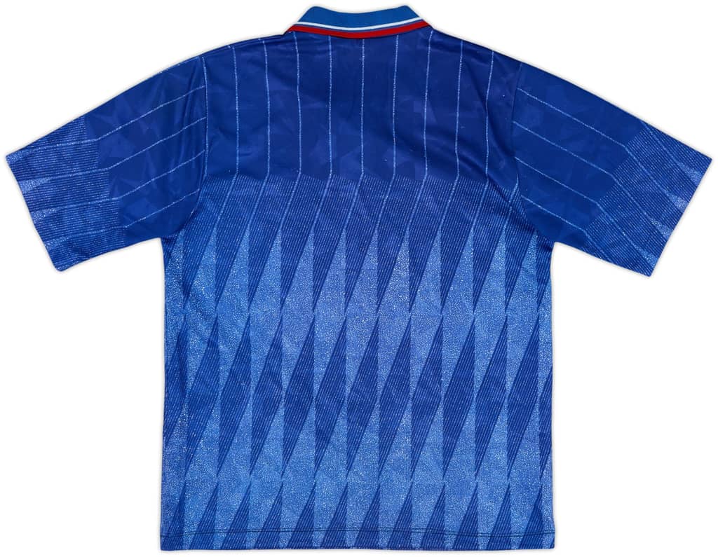 1989-91 Chelsea Home Shirt - 8/10 - (Y)