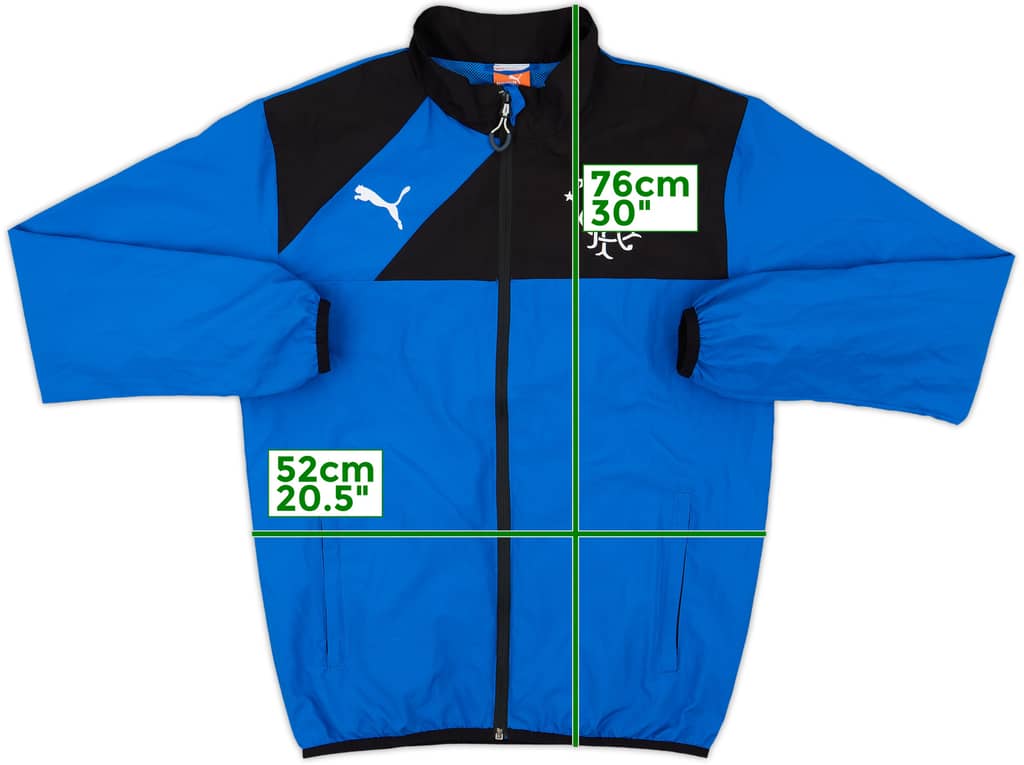 2015-16 Rangers Puma Track Jacket - 8/10 - (S)