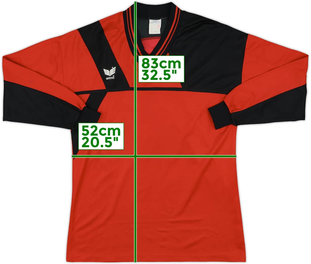 1990s Erima Template L/S Shirt - 9/10 - (XL)