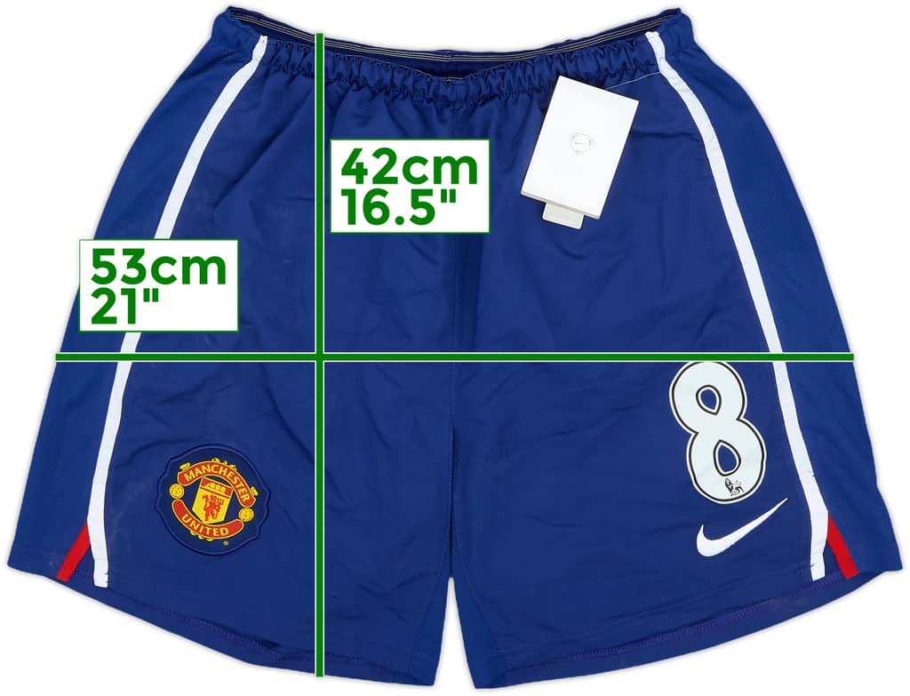 2008-09 Manchester United Away Shorts #8 (Anderson) (S)