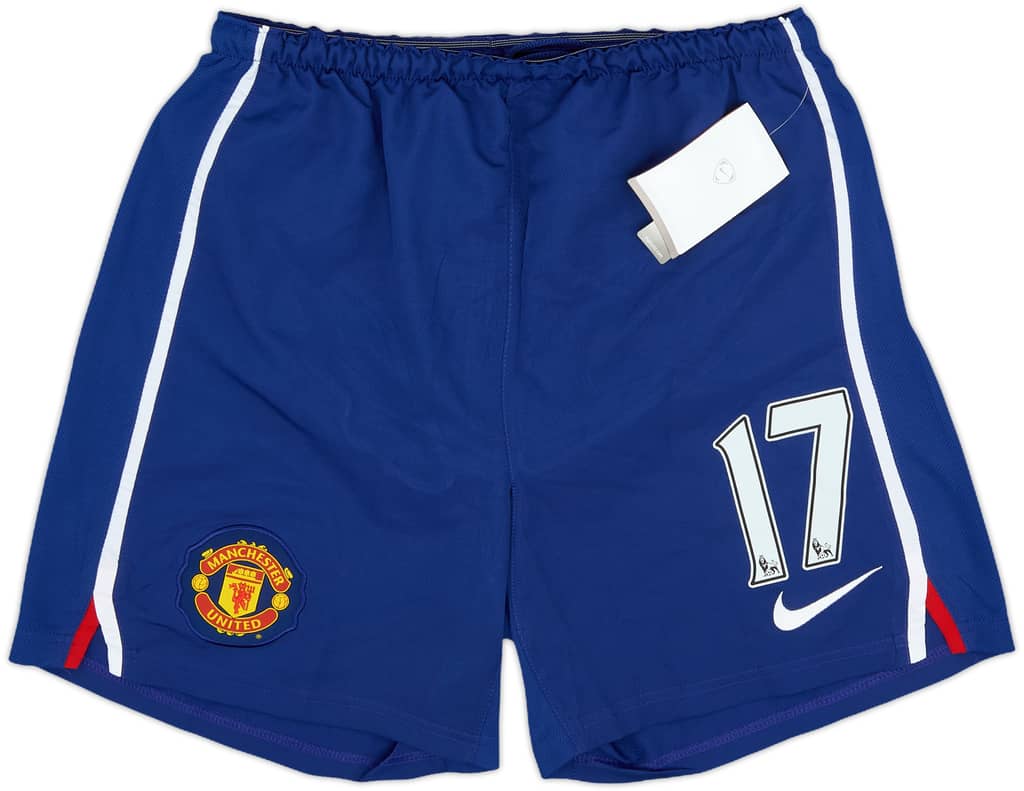 2008-09 Manchester United Away Shorts #17 (Nani) (S)