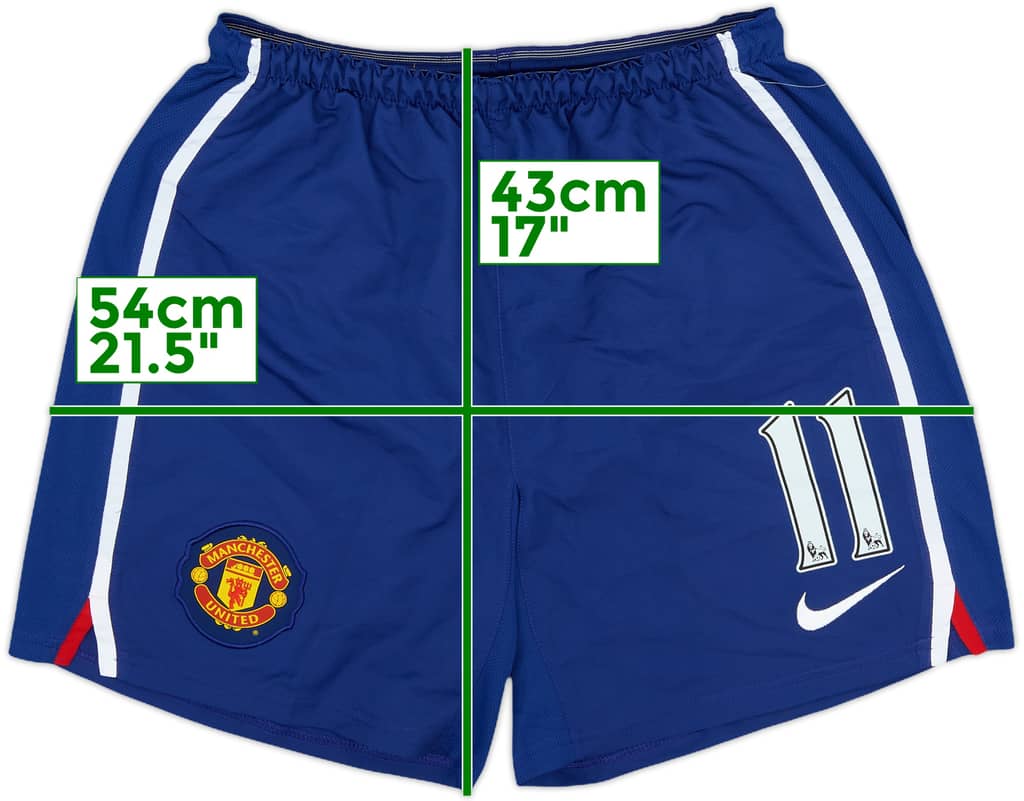 2008-09 Manchester United Away Shorts #11 (Giggs) - 10/10 - (S)