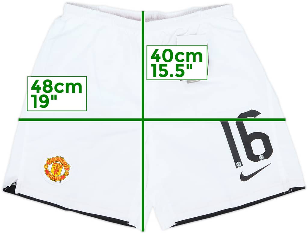 2007-09 Manchester United Home Shorts #16 (Carrick) (M.Boys)