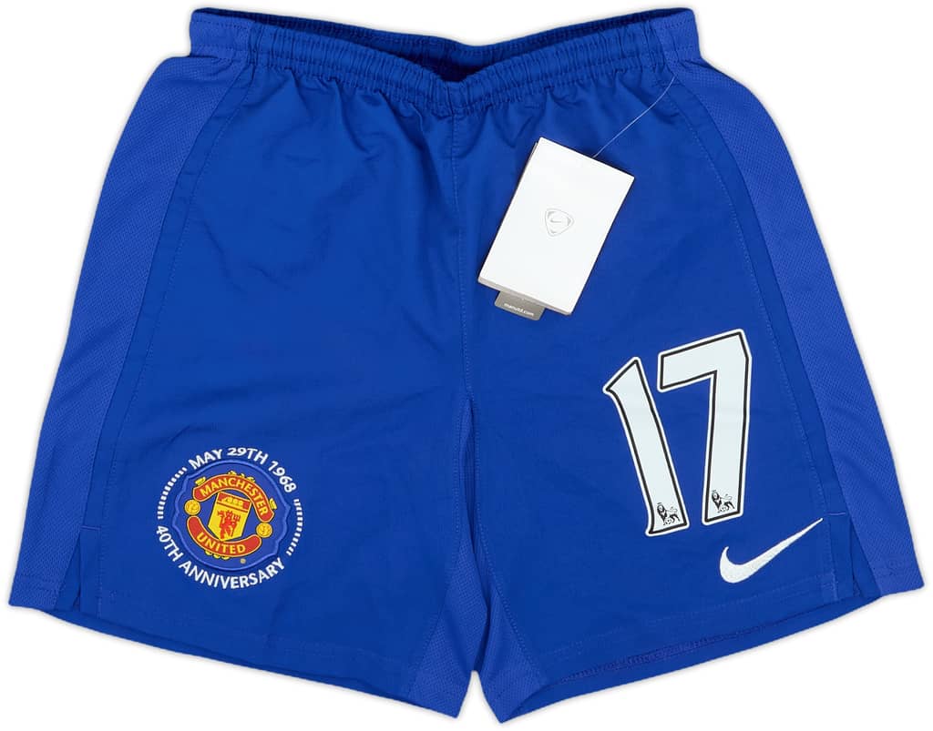 2008-09 Manchester United Third Shorts #17 (Nani) (S.Boys)