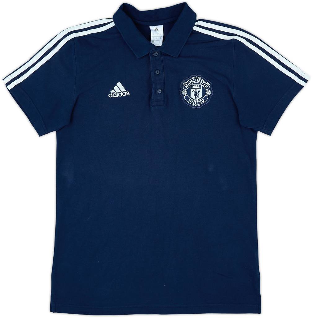2018-19 Manchester United adidas Polo Shirt - 8/10 - (M)