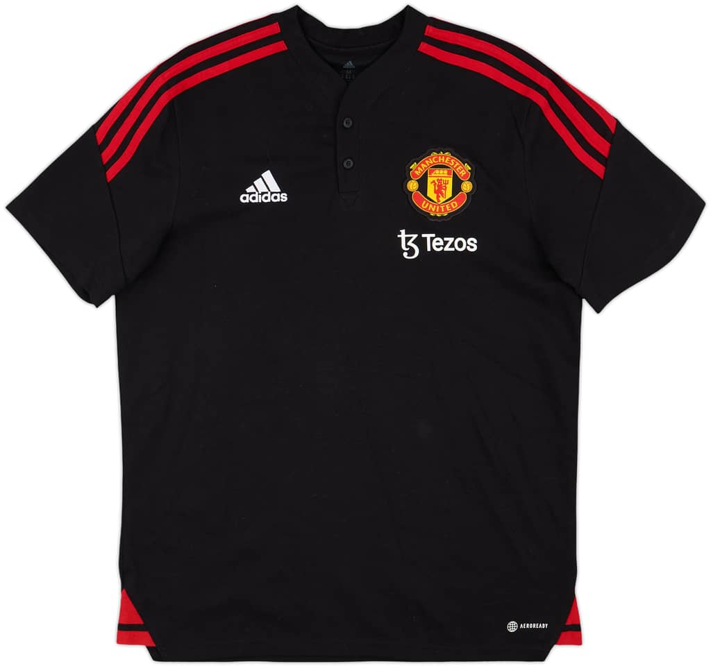 2022-23 Manchester United adidas Polo Shirt - 10/10 - (M)