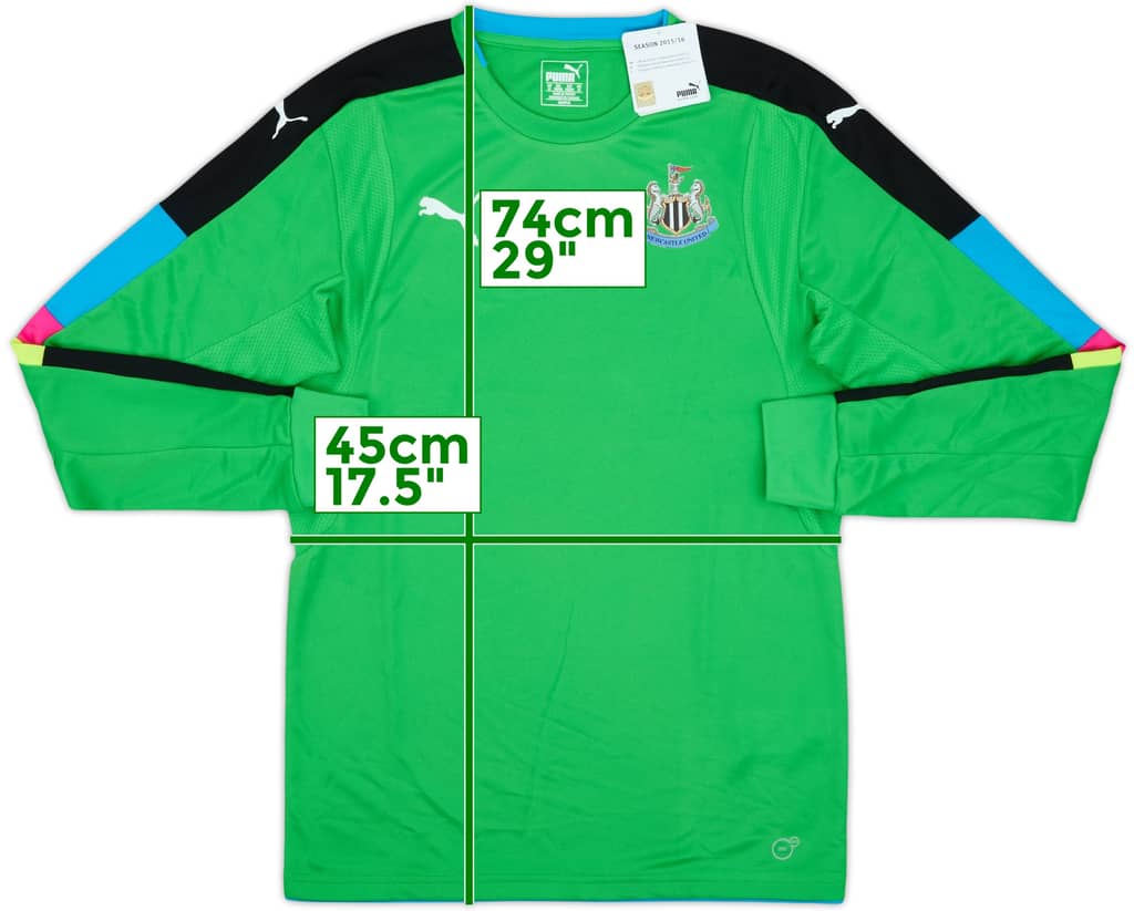2016-17 Newcastle Sample GK Shirt (M)