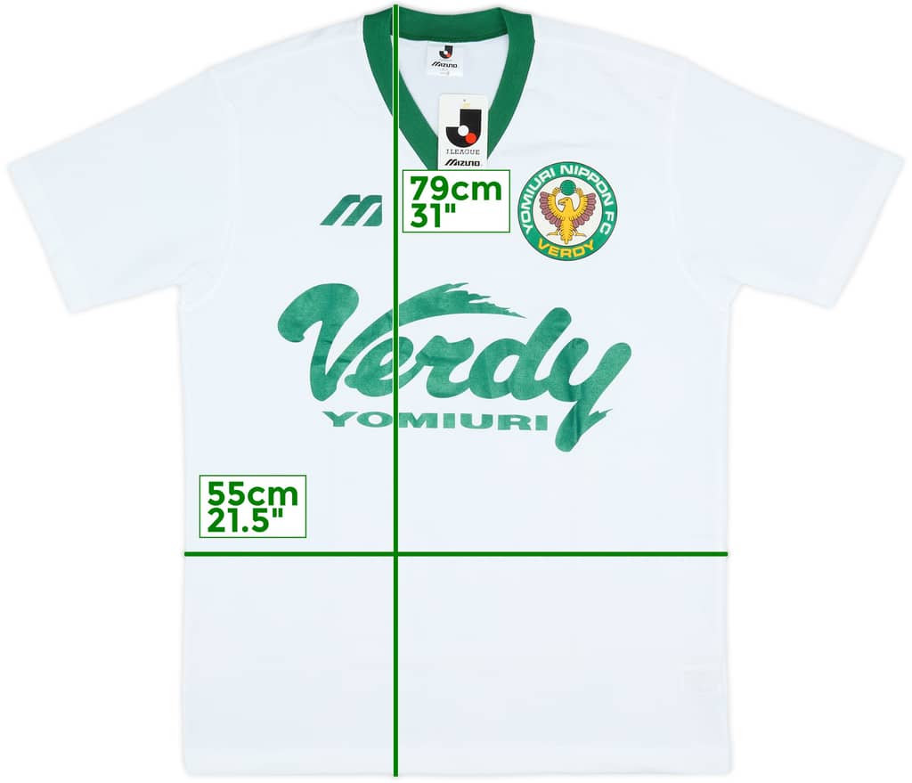 1993-95 Verdy Kawasaki Mizuno Training Shirt (L)
