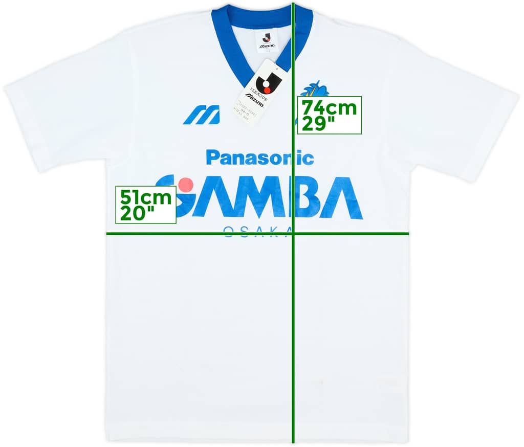 1993-95 Gamba Osaka Mizuno Training Shirt (M)