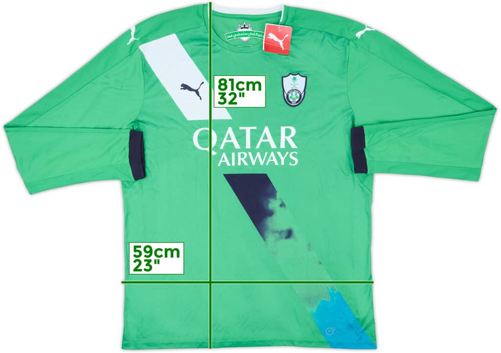 2016-17 Al-Ahli 'Match of Champions' Away L/S Shirt (XXL)