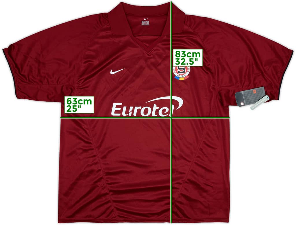 2004-05 Sparta Prague Home Shirt (XL)
