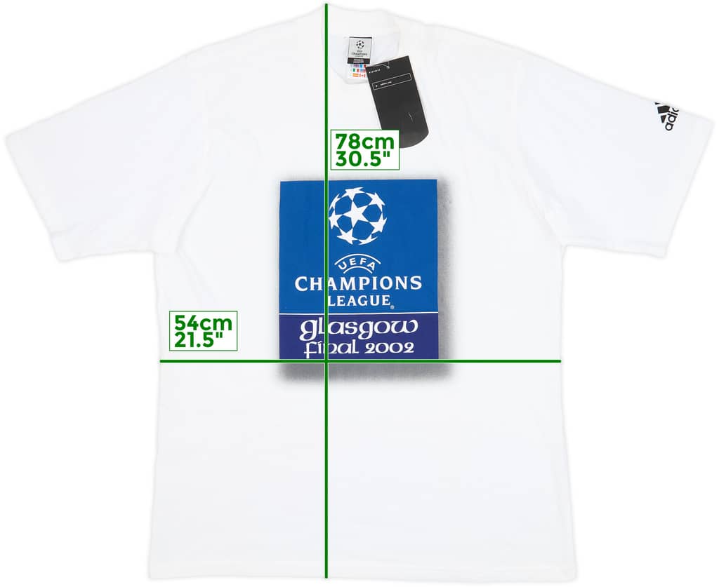 2002 Champions League Final adidas Graphic Tee (M)
