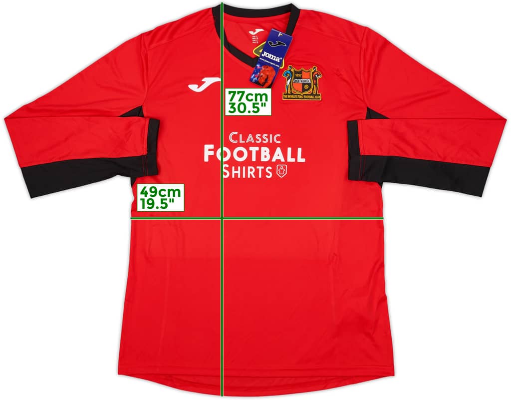 2017-18 Sheffield FC Home L/S Shirt (L)