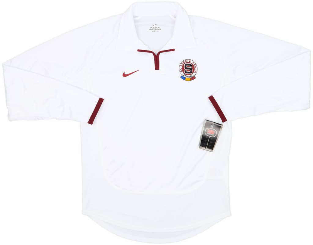 2001-02 Sparta Prague Player Issue Away L/S Shirt (XS)