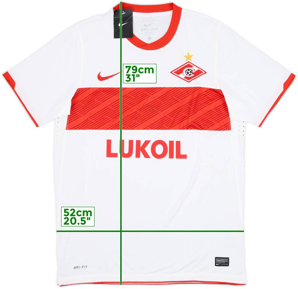 2010-11 Spartak Moscow Player Issue Away Shirt (L)