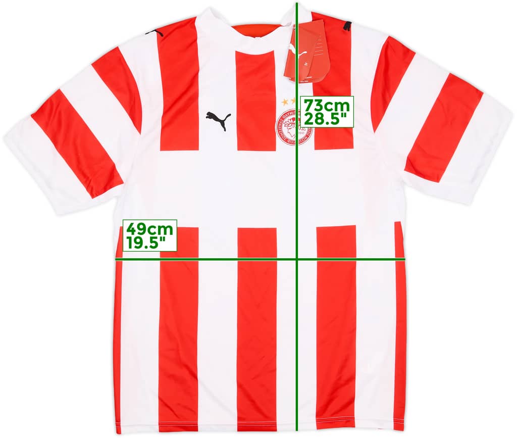 2006-07 Olympiakos Home Shirt (S)