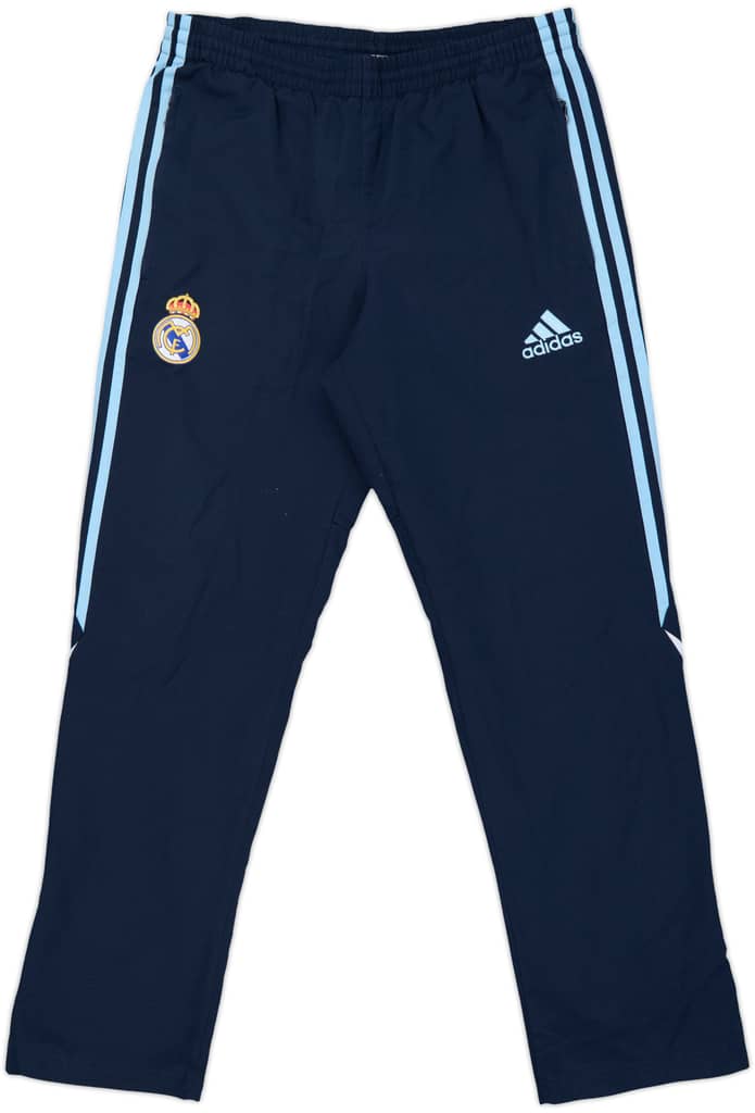 2009-10 Real Madrid adidas Track Pants/Bottoms - 9/10 - (XL.Boys)