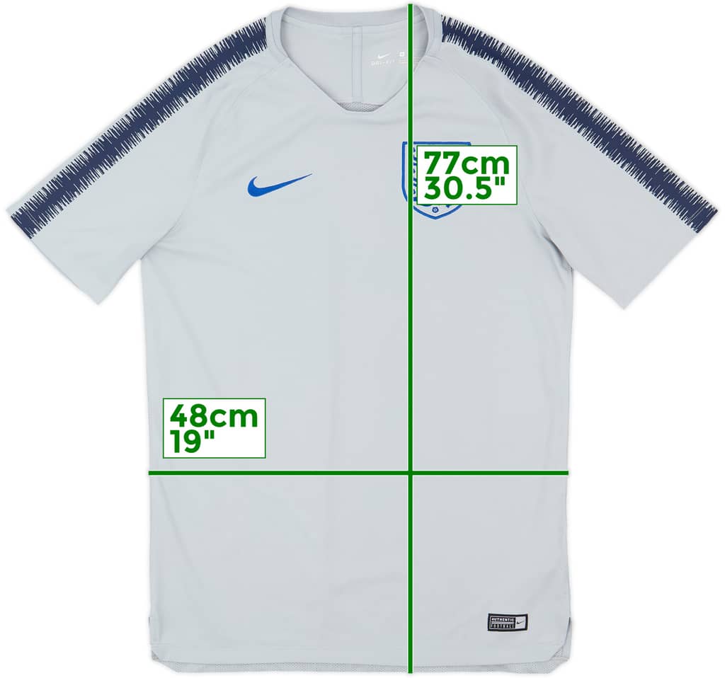 2018-19 England Umbro Training Shirt - 9/10 - (M)