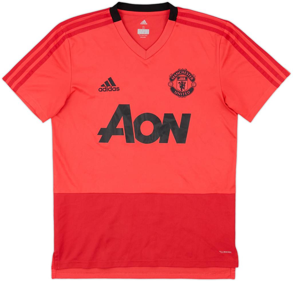 2018-19 Manchester United adidas Training Shirt - 8/10 - (S)