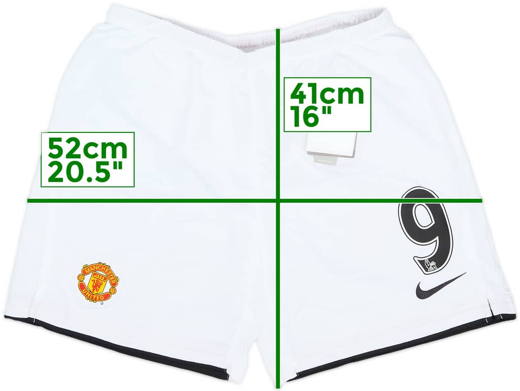 2007-09 Manchester United Home Shorts #9 (Saha) (L.Boys)
