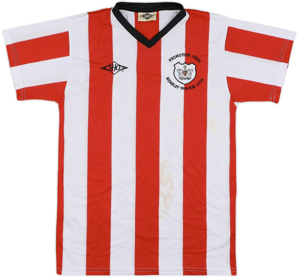 2007-08 Exeter City Promotion Final Commemorative Shirt - 4/10 - (S)