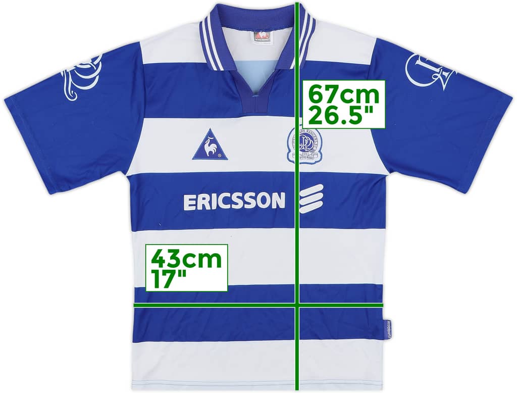1997-99 QPR Home Shirt - 6/10 - (L.Boys)