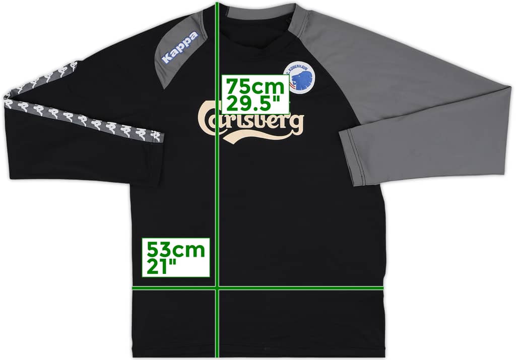 2007-08 FC Copenhagen Kappa Training Shirt - 9/10 - (L)