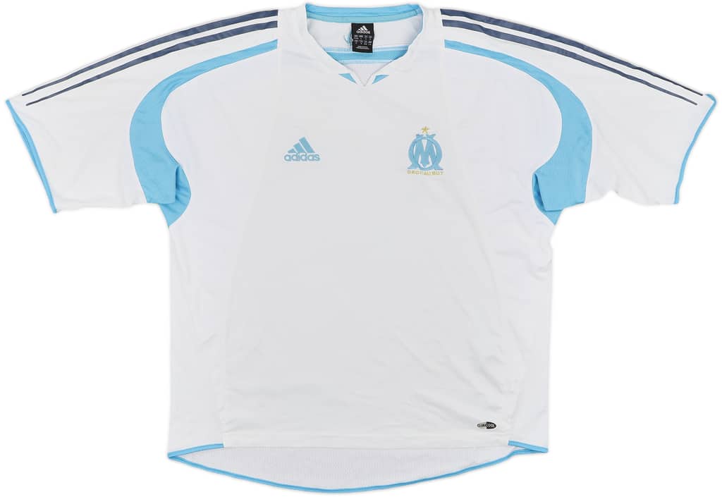2004-05 Olympique Marseille adidas Training Shirt - 7/10 - (L/XL)
