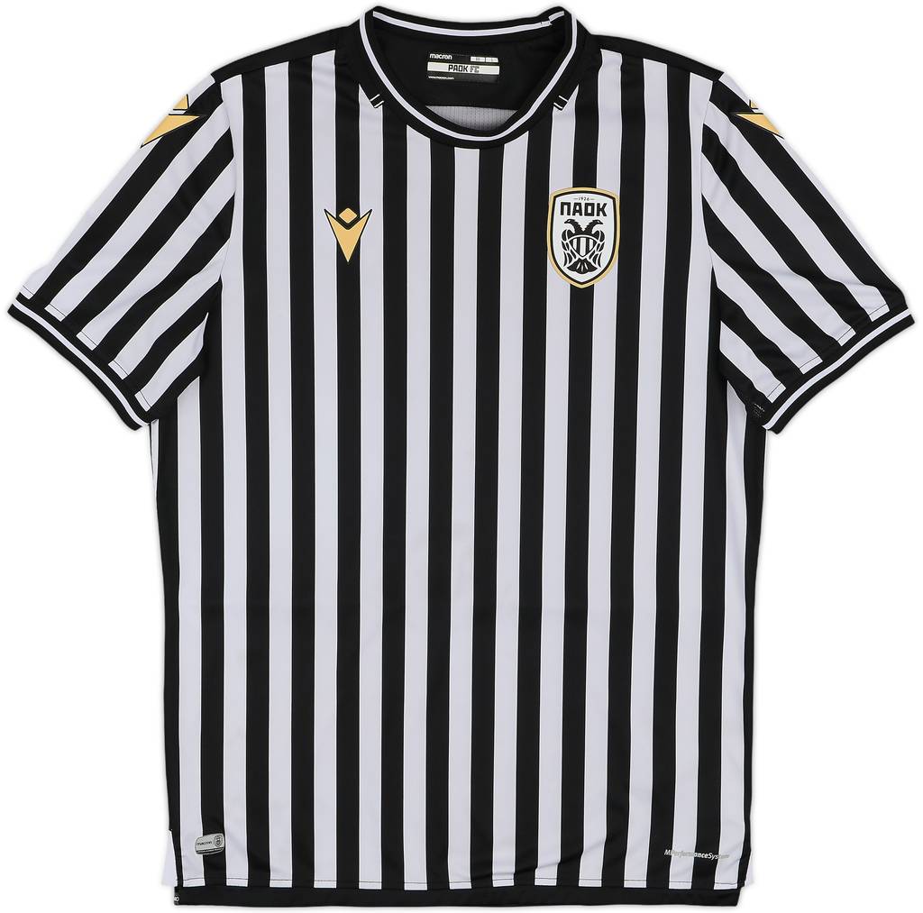 2020-21 PAOK Home Shirt - 6/10 - (L)