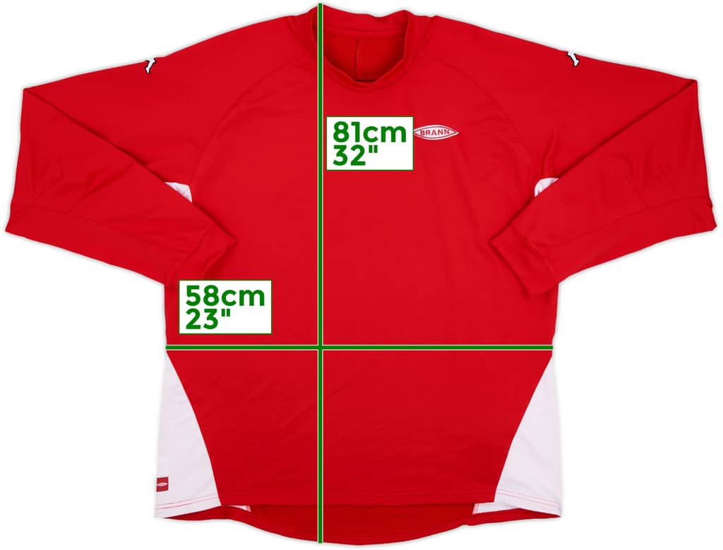2008 Brann Kappa Sweat Top - 10/10 - (4XL)