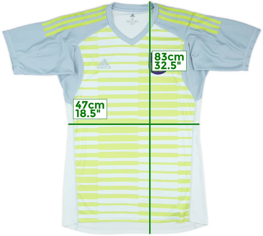 2018-19 Anderlecht GK Shirt - 9/10 - (M)